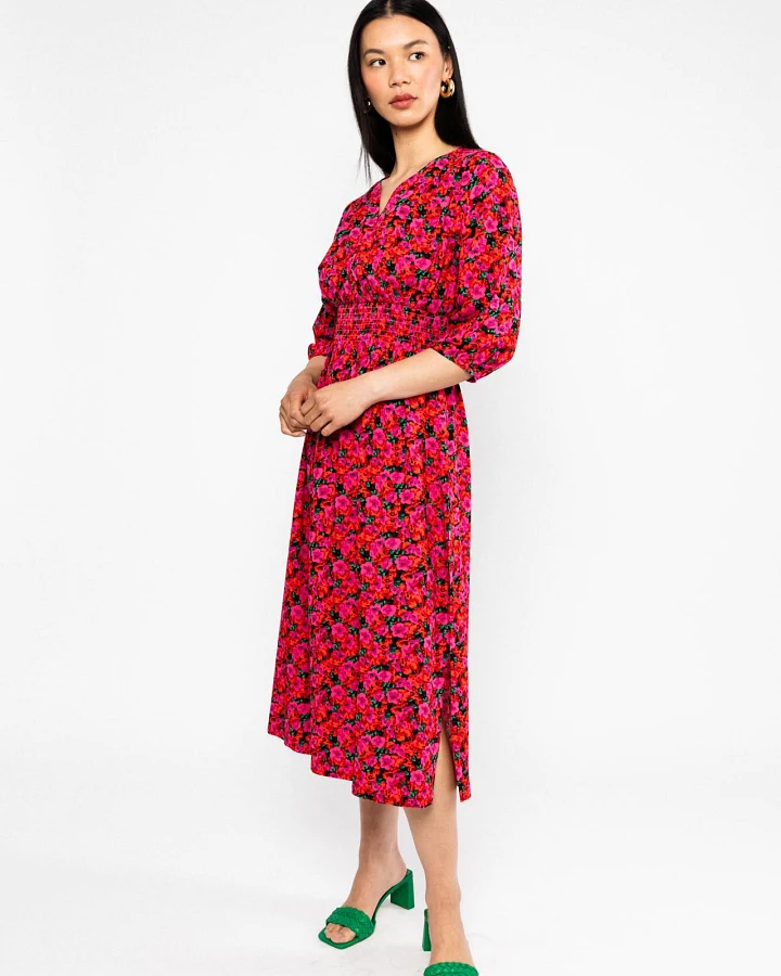 Midikleid Springtime Melody