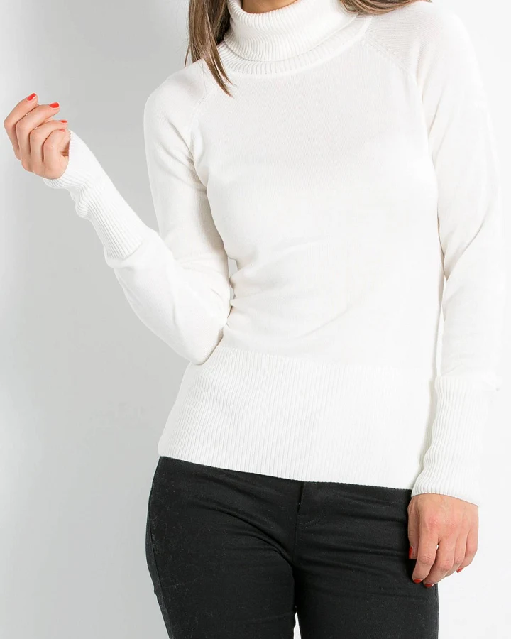 Rollkragenpullover logo knit turtle