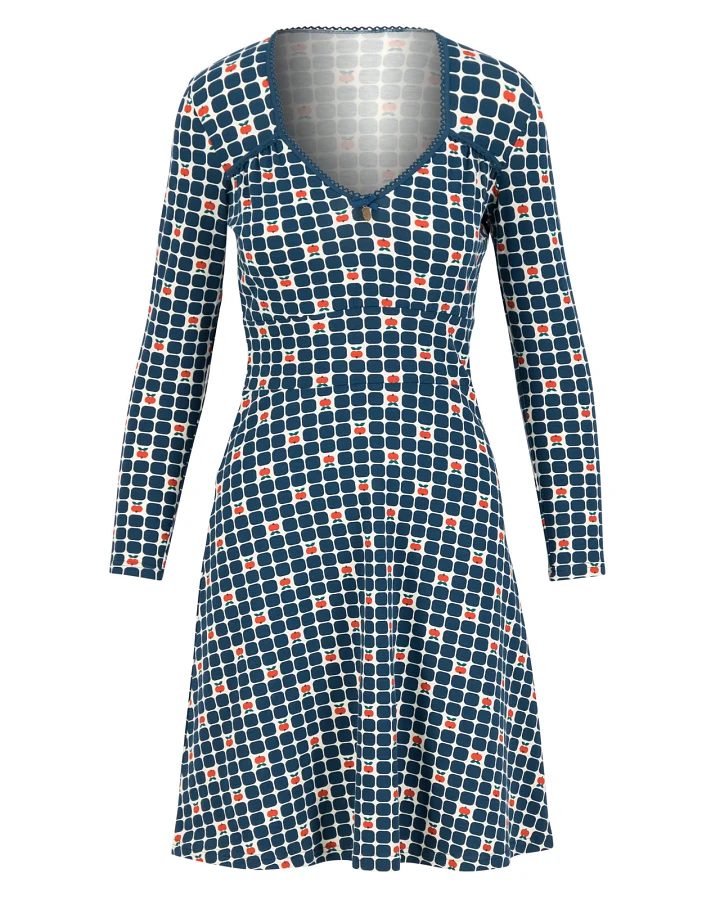Jerseykleid diamond heart