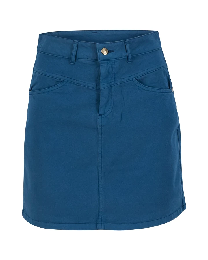 Minirock High Waist Yoke