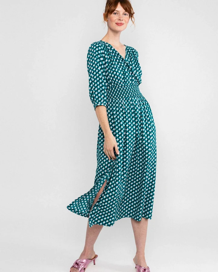 Midikleid Springtime Melody