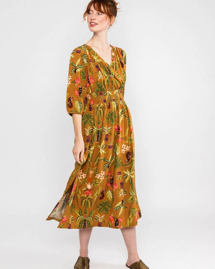 Midikleid Springtime Melody