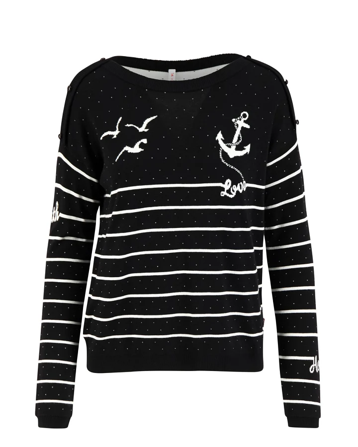 Strickpullover seaside cottage