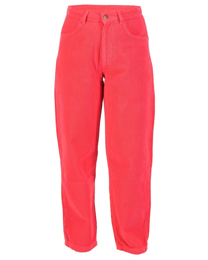 Cordhose High Waist Olotte