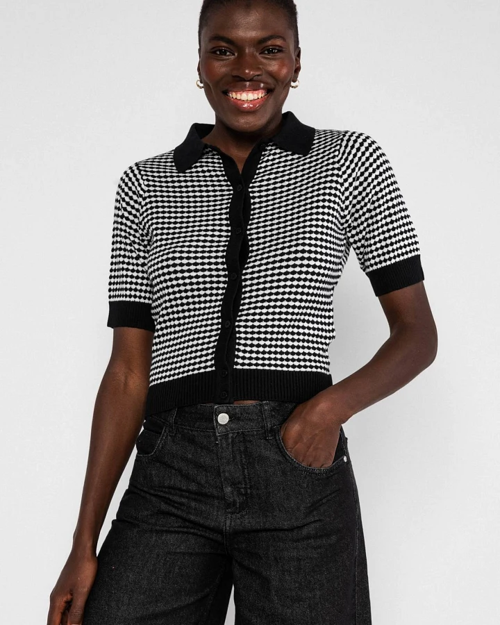 Strickoberteil Petite Poloette