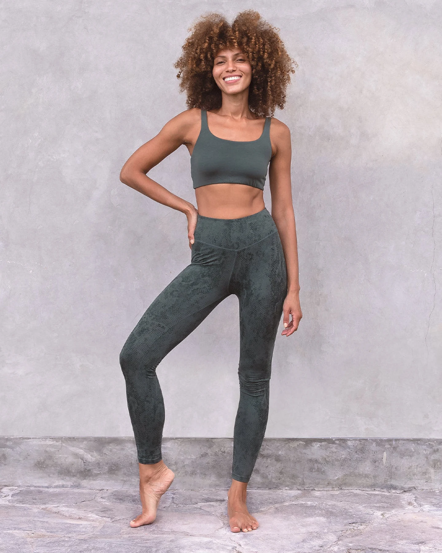 Jaya Organics Bra Carmen - Forest L – Ansicht 3