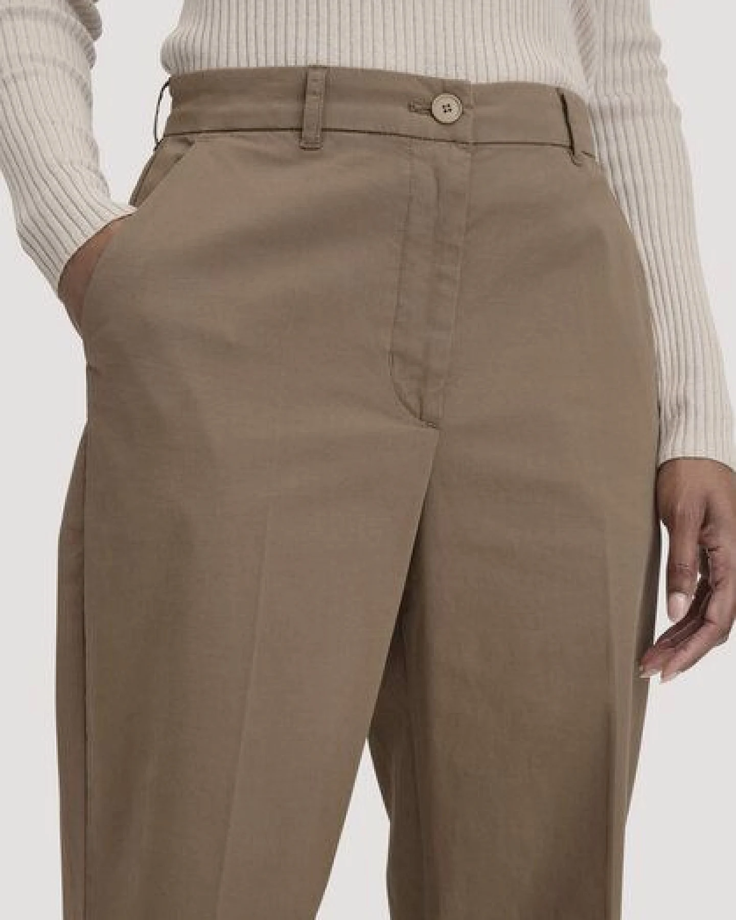 hessnatur Hose Straight Leg Relaxed aus Bio-Baumwolle – Ansicht 2