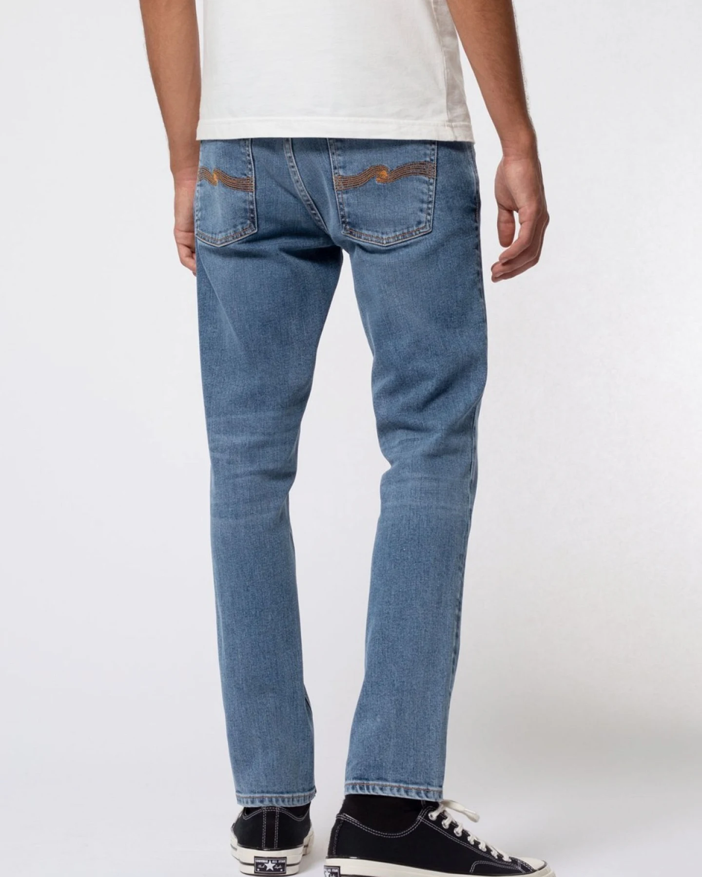 Jeans Lean Dean Lost Orange – Ansicht 3
