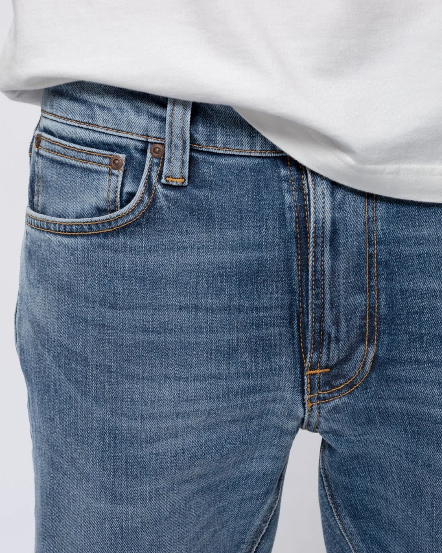 Jeans Lean Dean Lost Orange – Ansicht 4