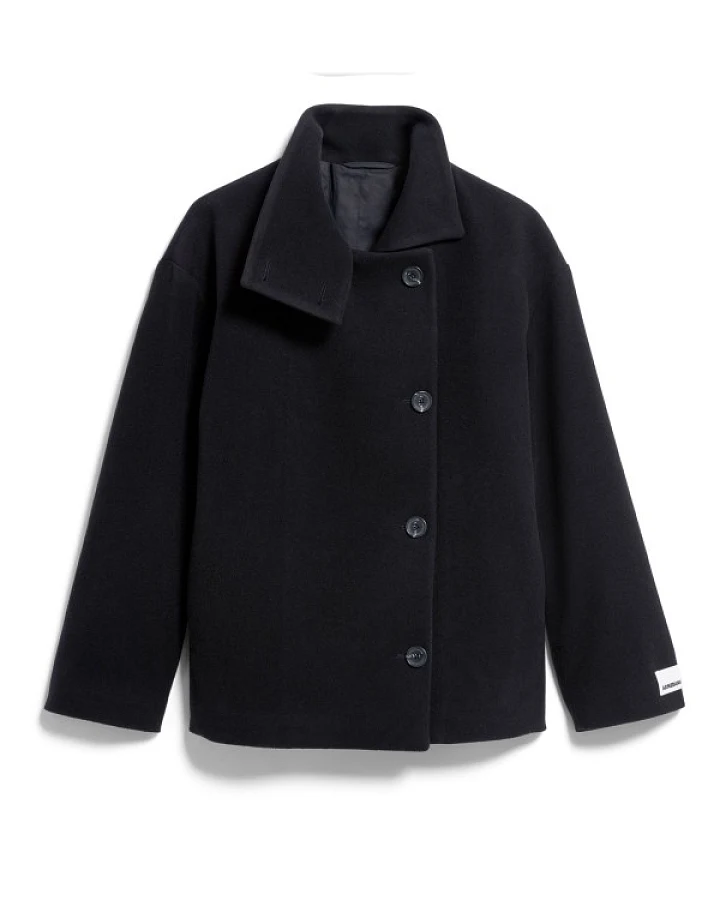 ARMEDANGELS - Women's Majelaa Wool Jacket - Freizeitjacke Gr XS schwarz