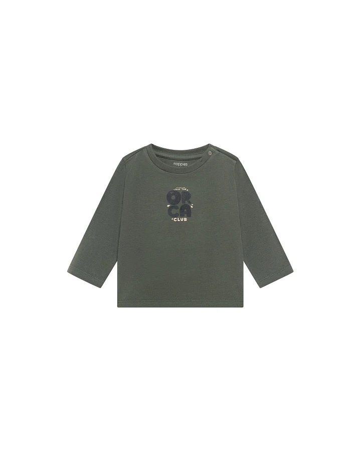 Langarmshirt Bio-Baumwolle (kbA) balsam green 50