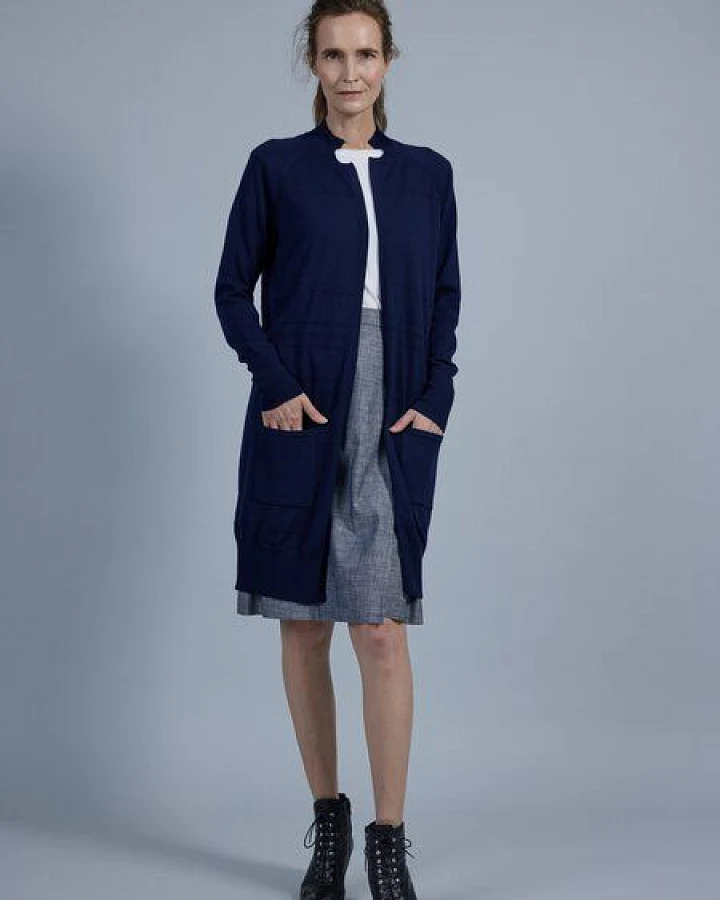 Susan's Fashion Strickjacke Marie aus Biomerinowolle