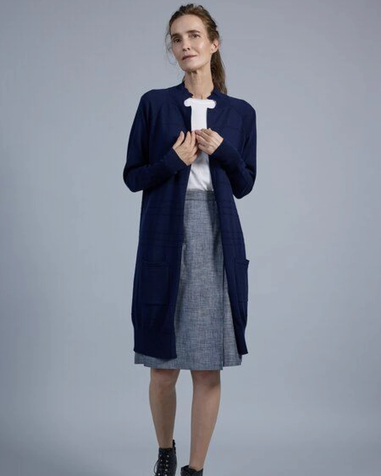 Susan's Fashion Strickjacke Marie aus Biomerinowolle – Ansicht 3