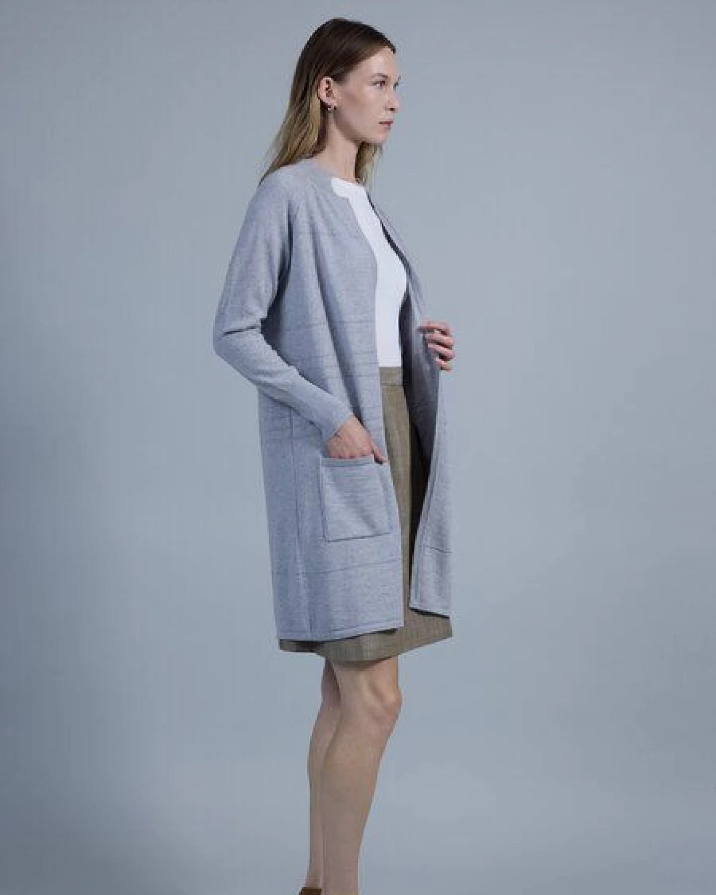 Susan's Fashion Strickjacke Marie aus Biomerinowolle – Ansicht 2