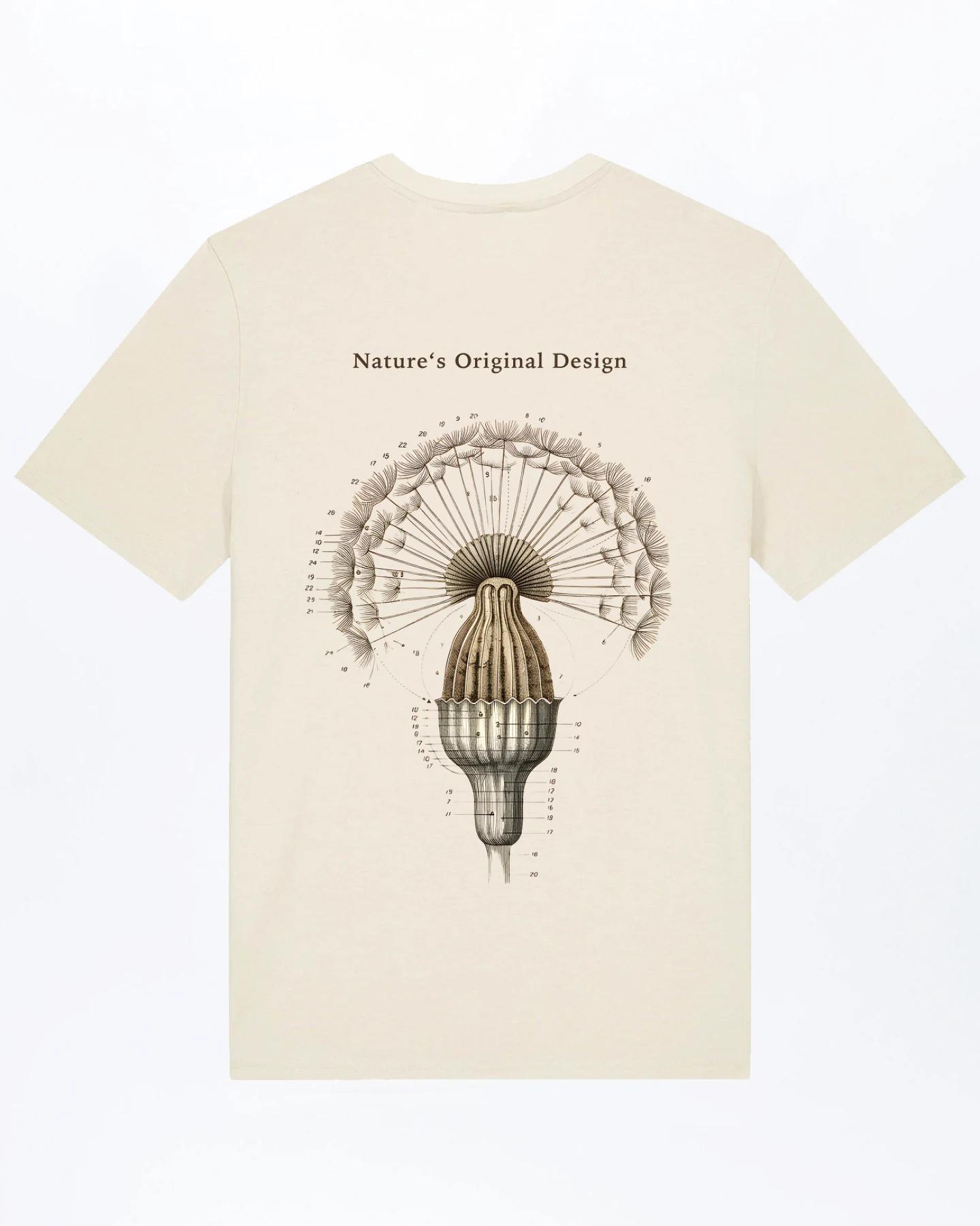 Natures Original Design T-Shirt für Männer – Ansicht 3