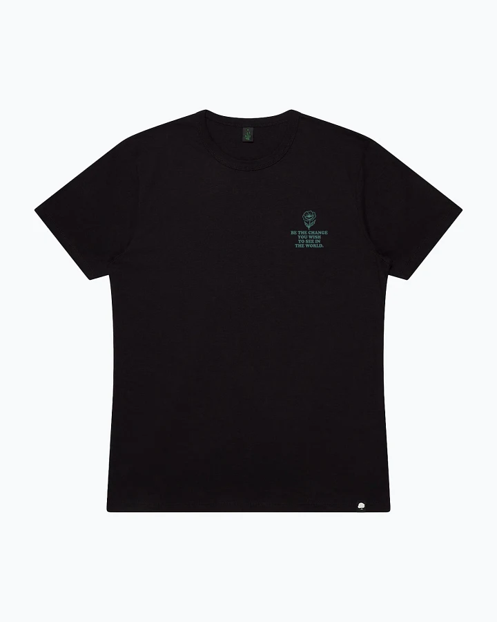 Be The Change Flower Männer Bambus T-Shirt