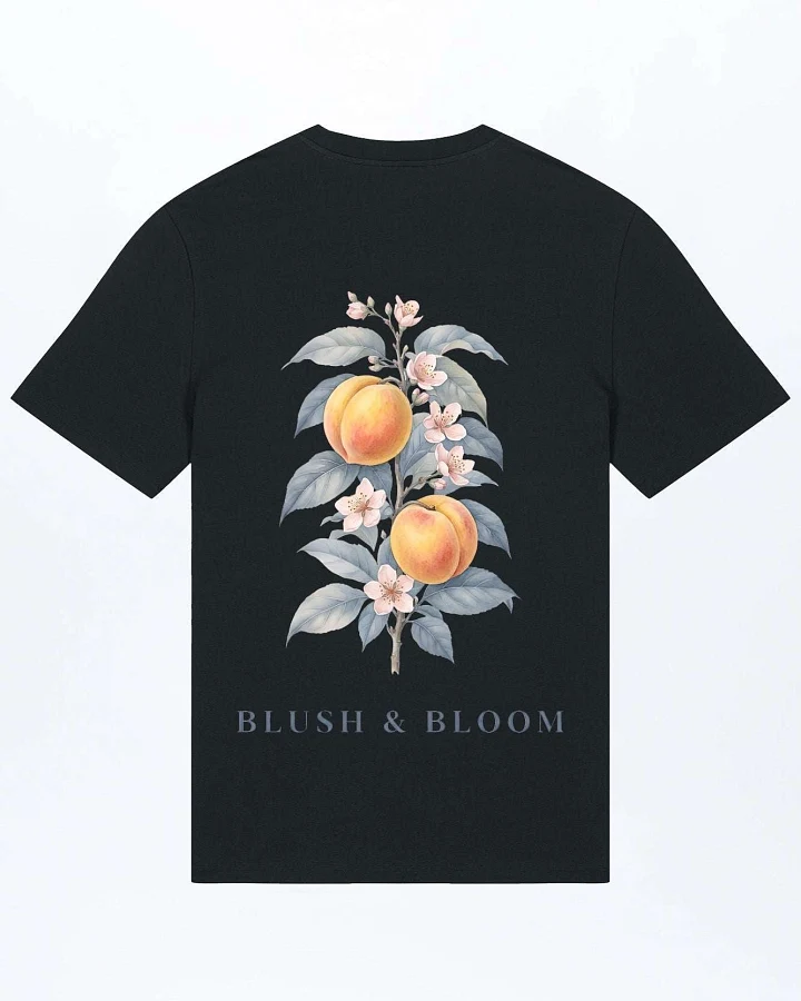 Peach Blush And Bloom T-Shirt für Männer