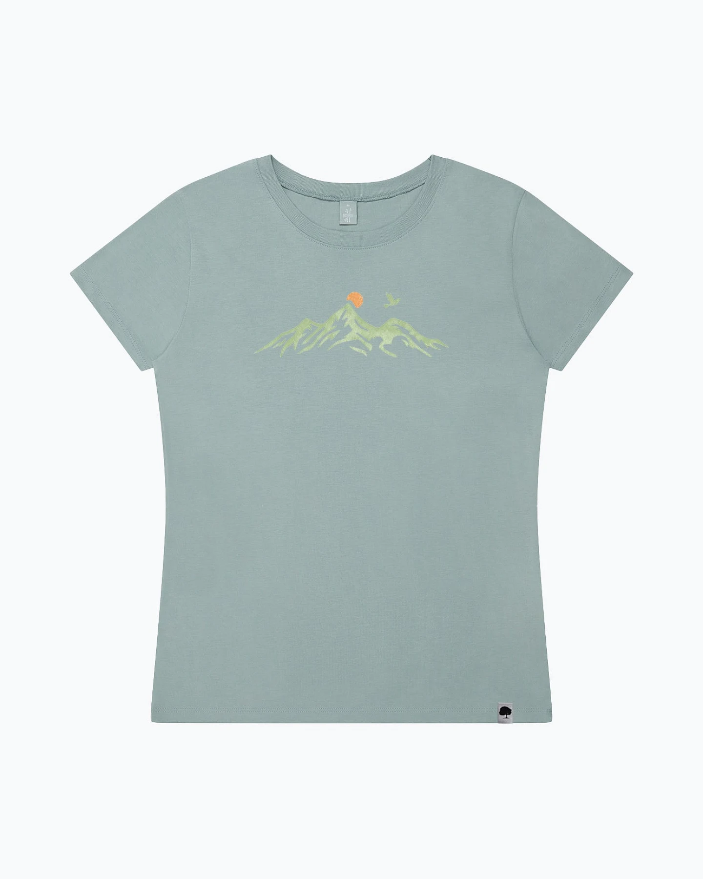 Mountain Gaze Women Frauen Bambus T-Shirt – Ansicht 3