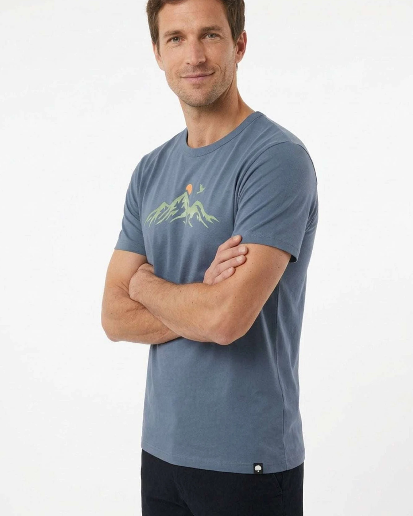 Mountain Gaze Männer Bambus T-Shirt – Ansicht 4