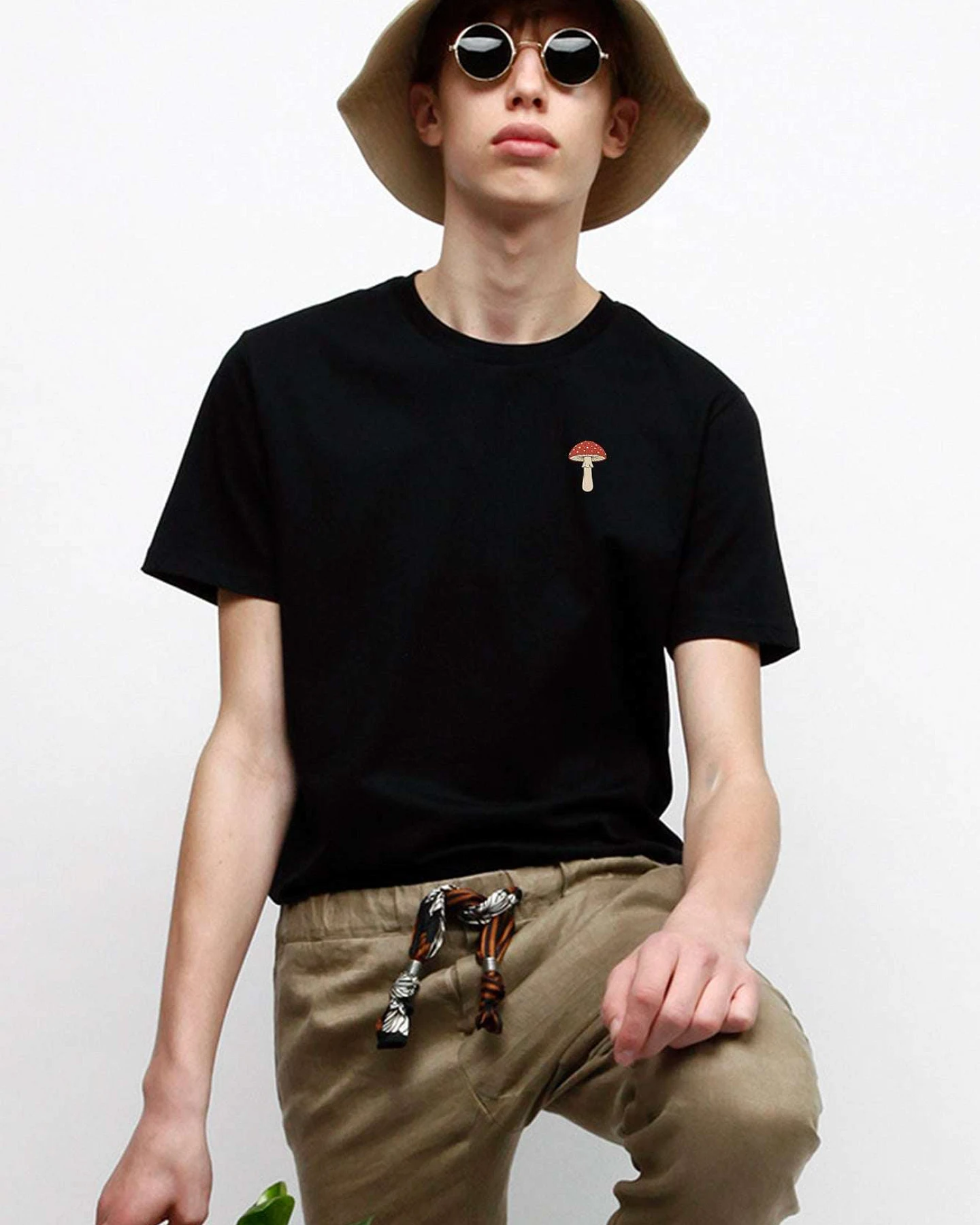 Mushroom Amanita Muscaria T-Shirt für Männer – Ansicht 2