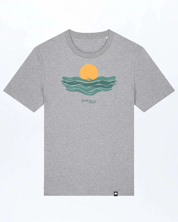 Sun And Waves T-Shirt für Männer