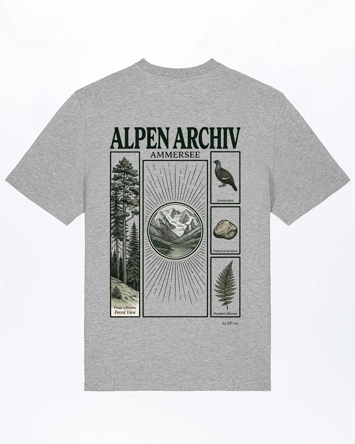 Alpen Archiv Ammersee T-Shirt für Männer