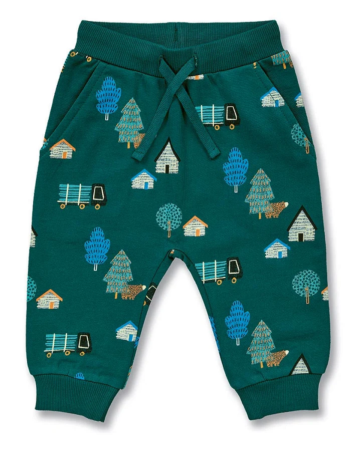 Babyhose mit Waldleben-Druck, Modell PRABU