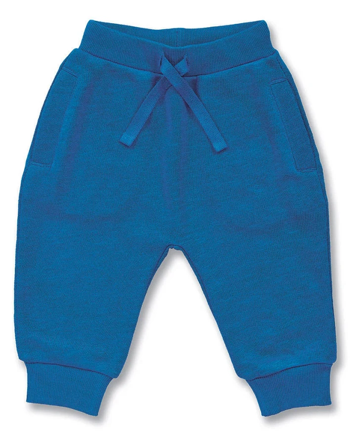 Babyhose aus Sweat in Blau, Modell HAUKE