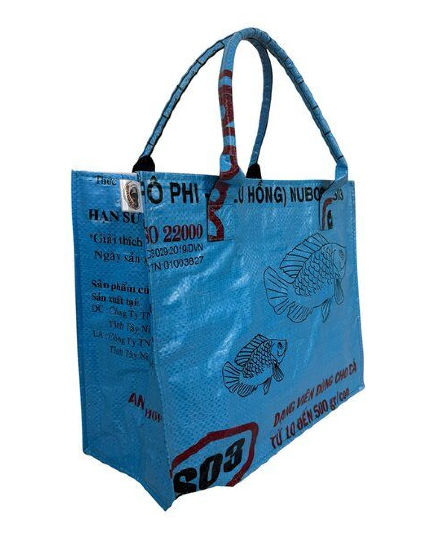 Beadbags Einkaufstasche Ri94 recycelter Reissack – Ansicht 2