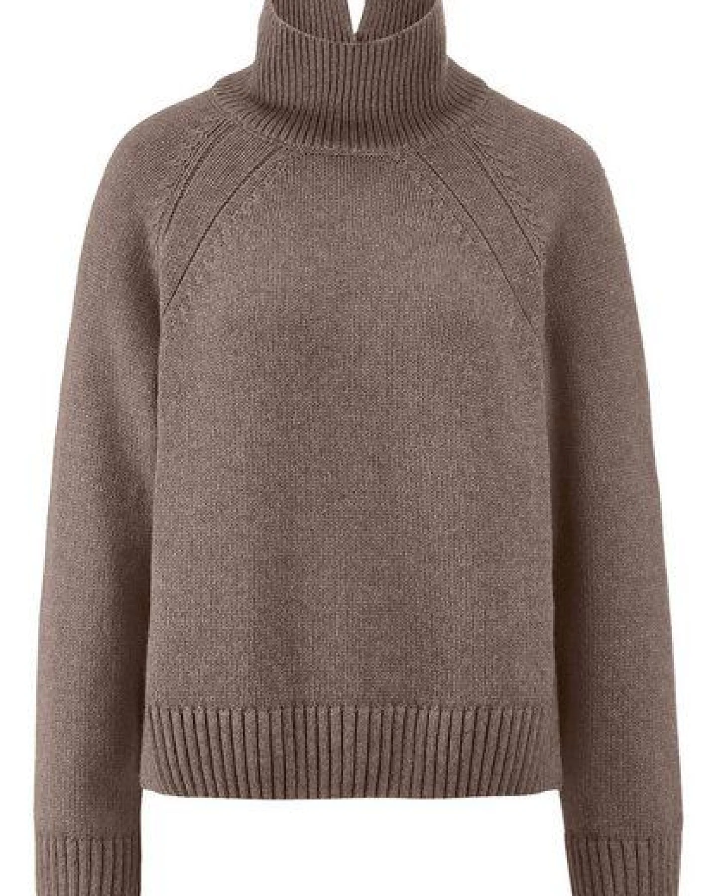 hessnatur Strick Pullover Relaxed aus Bio-Merinowolle mit Bio-Baumwolle – Ansicht 3