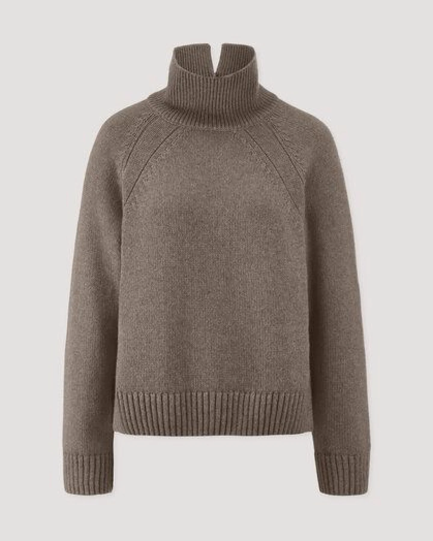 hessnatur Strick Pullover Relaxed aus Bio-Merinowolle mit Bio-Baumwolle – Ansicht 4