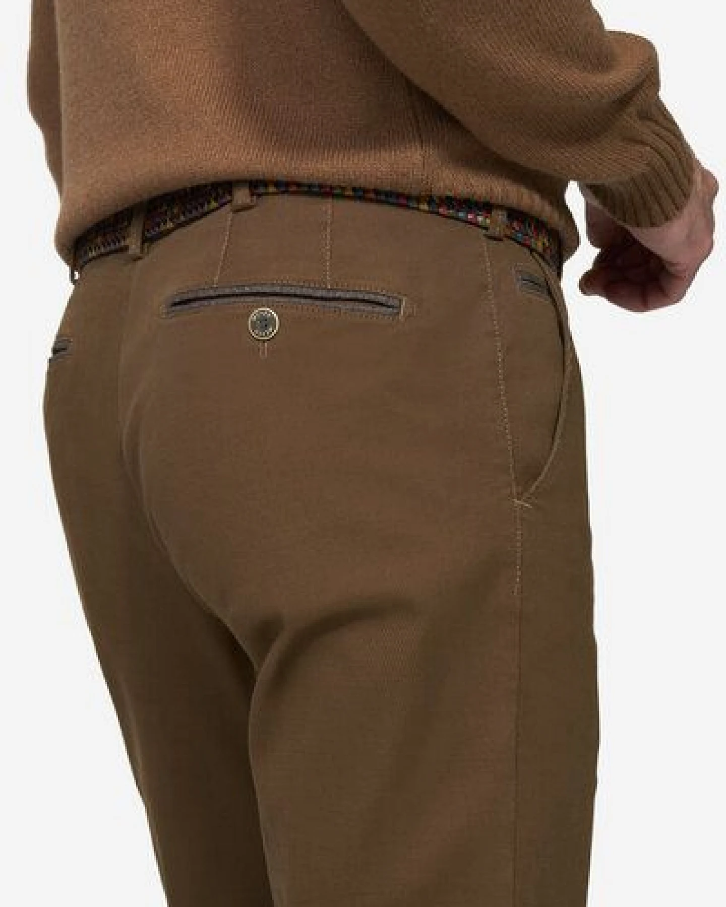 MEYER Chino im Canvas Look – Ansicht 4