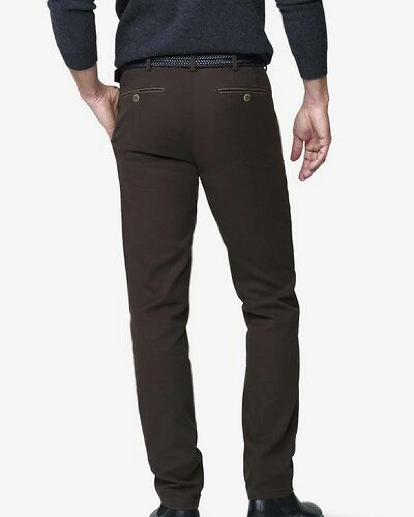 MEYER Chino im Canvas Look – Ansicht 3