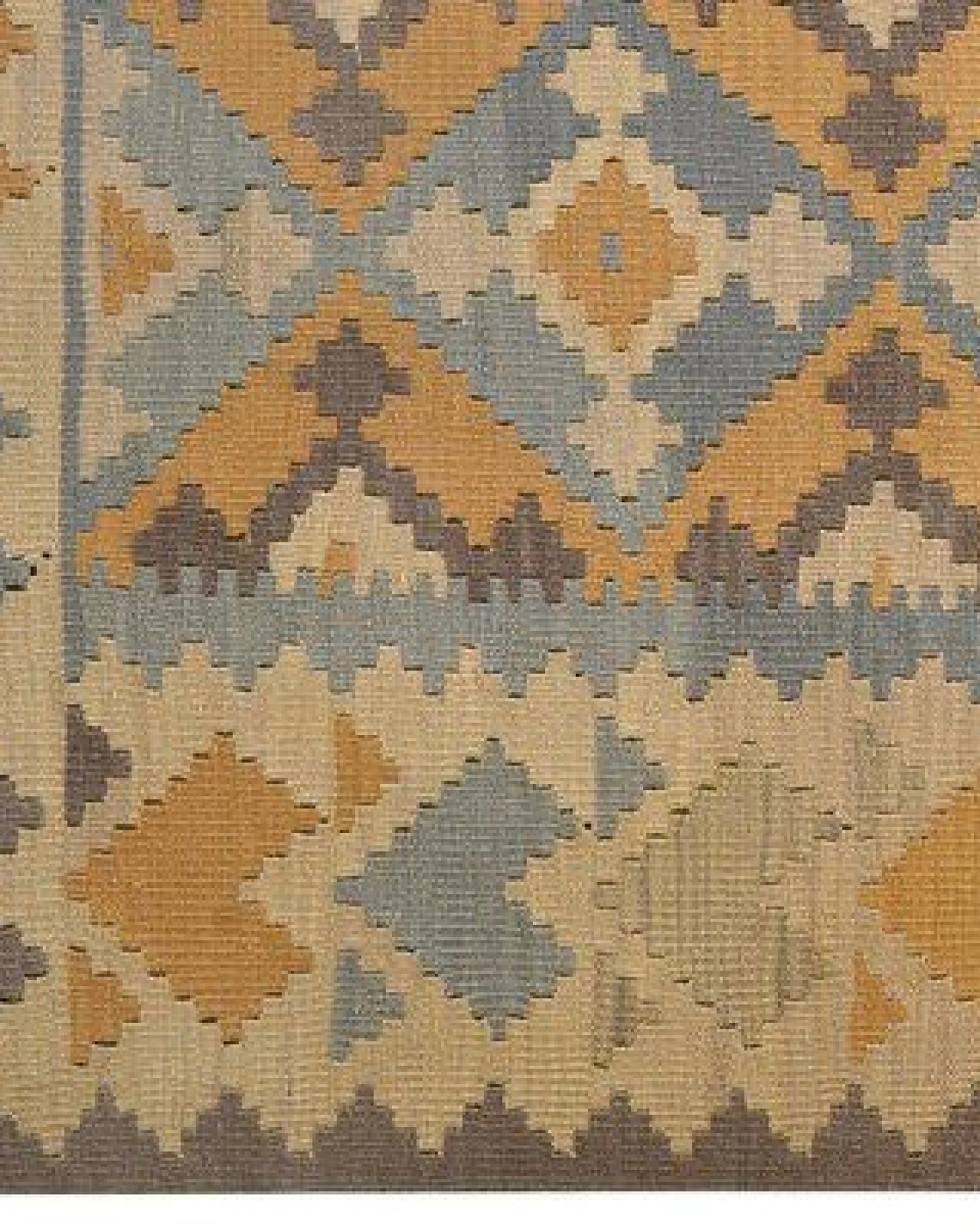 Kelim Gashgai Grau „Rugtales“ aus Schurwolle, 177x241 cm – Ansicht 4