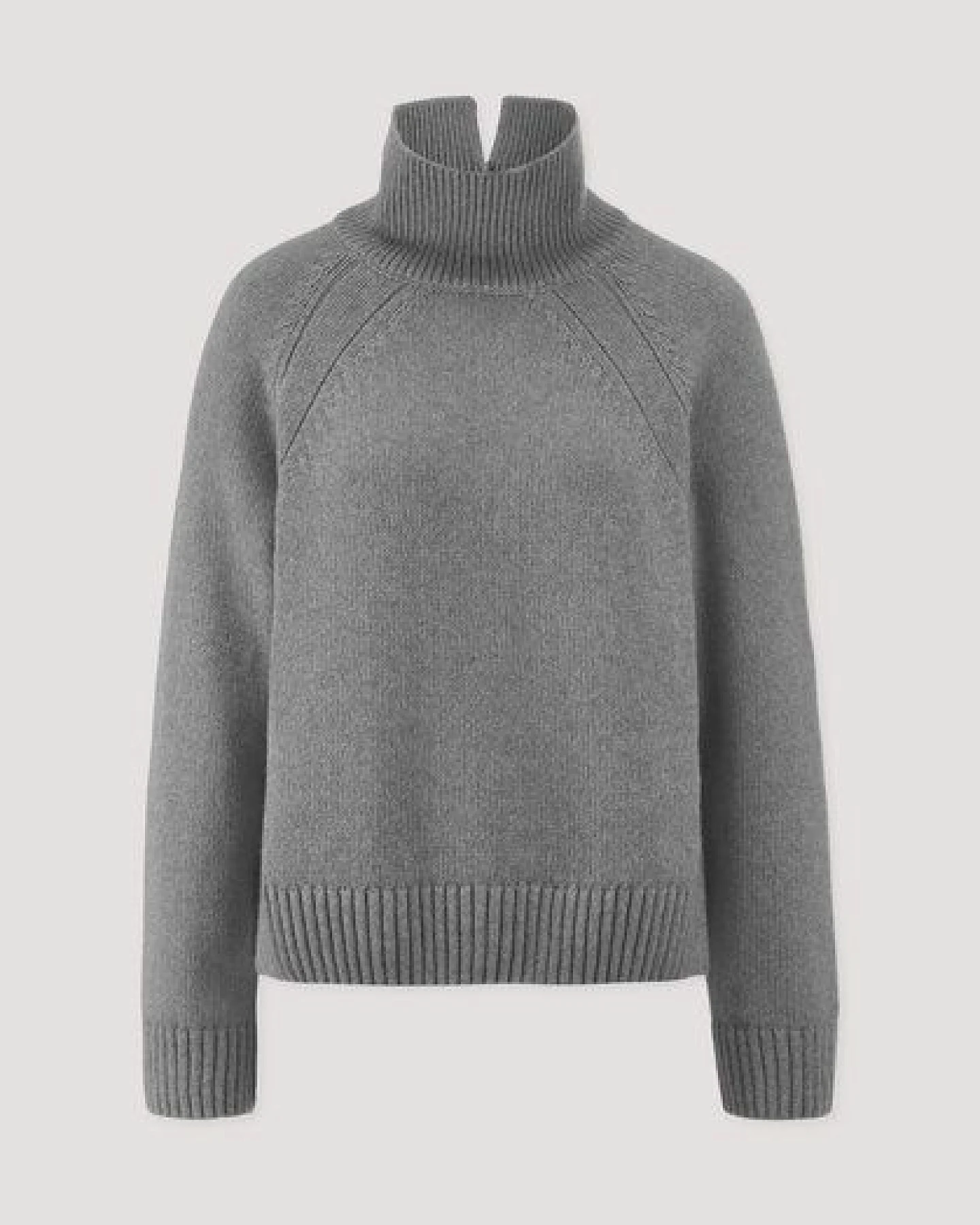 hessnatur Strick Pullover Relaxed aus Bio-Merinowolle mit Bio-Baumwolle – Ansicht 4