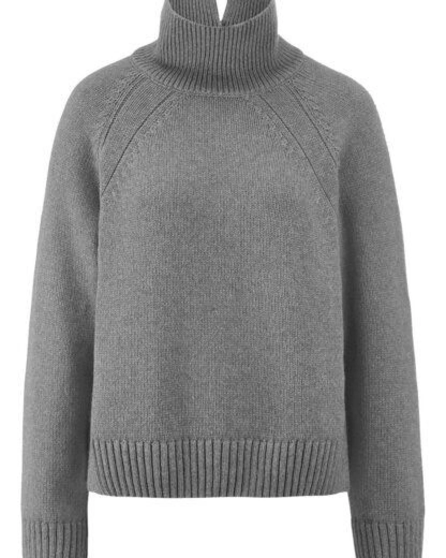 hessnatur Strick Pullover Relaxed aus Bio-Merinowolle mit Bio-Baumwolle – Ansicht 3