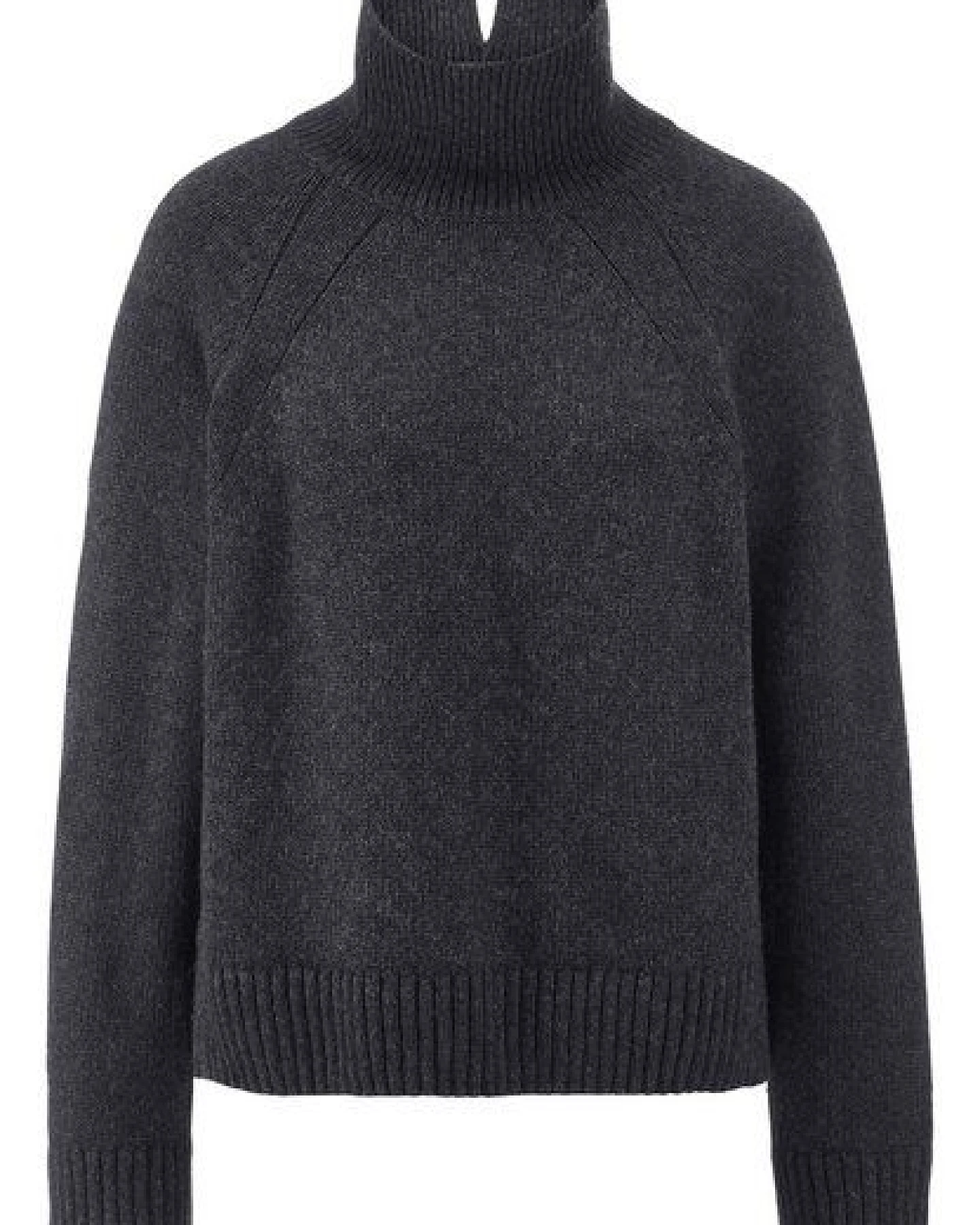 hessnatur Strick Pullover Relaxed aus Bio-Merinowolle mit Bio-Baumwolle – Ansicht 3