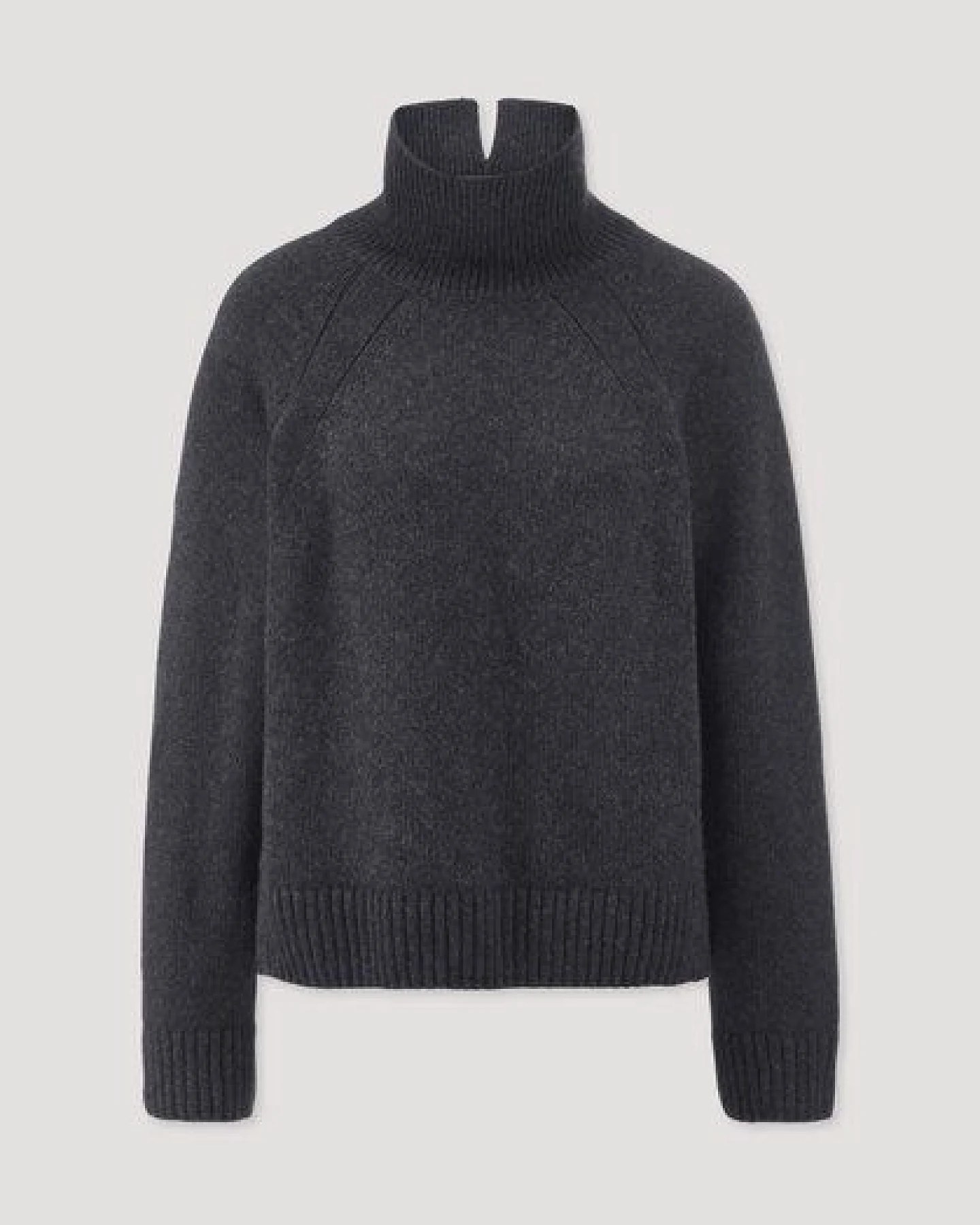 hessnatur Strick Pullover Relaxed aus Bio-Merinowolle mit Bio-Baumwolle – Ansicht 4
