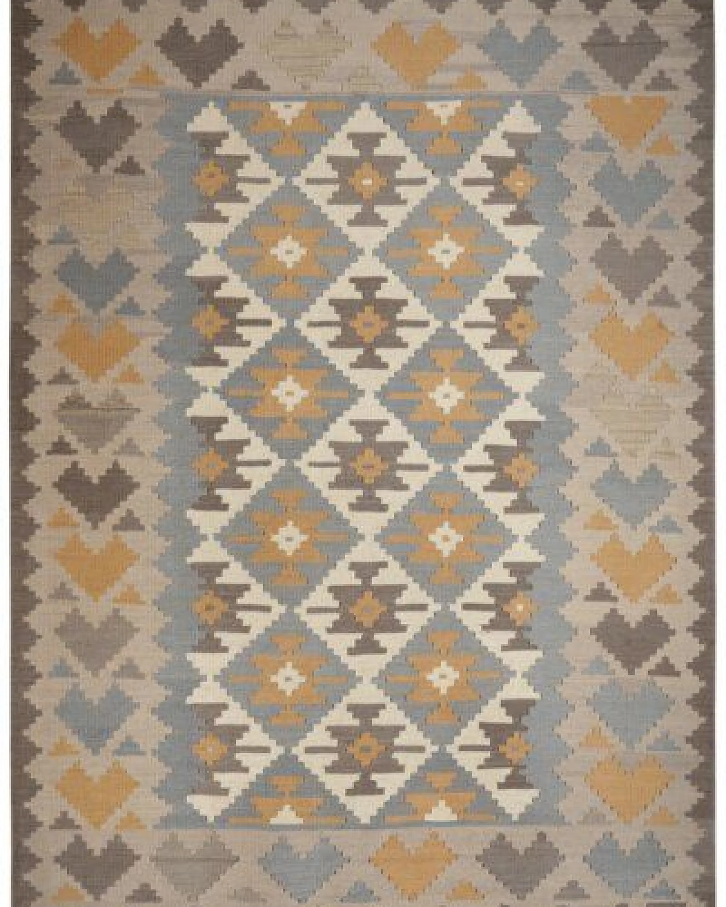 Kelim Gashgai Beige „Rugtales“ aus Schurwolle, 174x238 cm – Ansicht 3