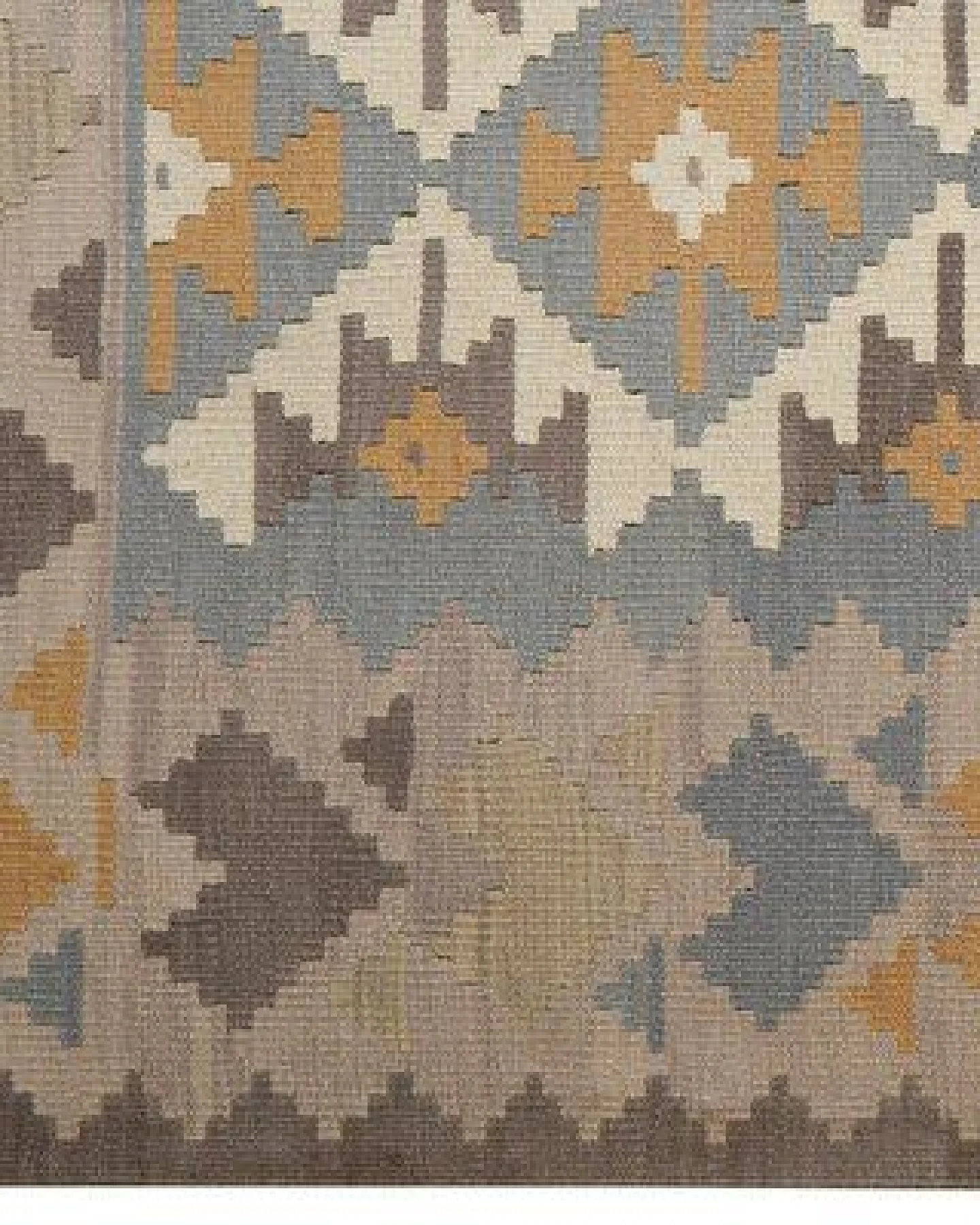 Kelim Gashgai Beige „Rugtales“ aus Schurwolle, 174x238 cm – Ansicht 4