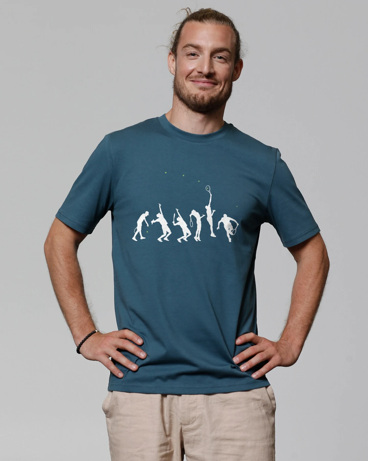 Watapparel T-Shirt Tennis Evolution – Ansicht 2