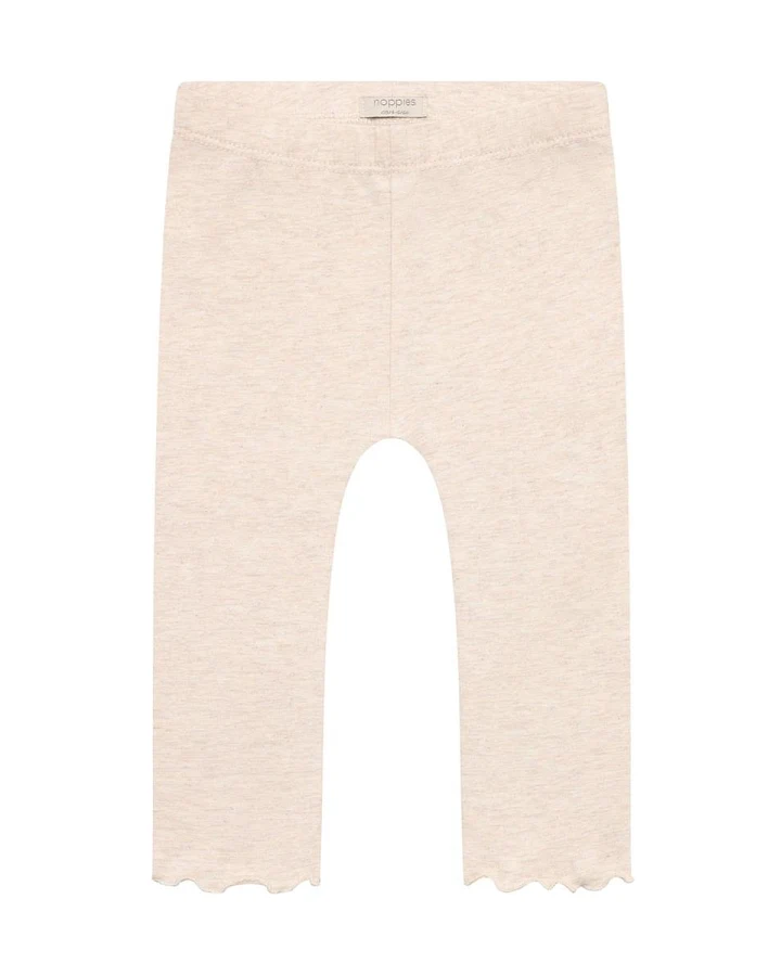 Leggings Bio-Baumwolle (kbA) sand melange 50