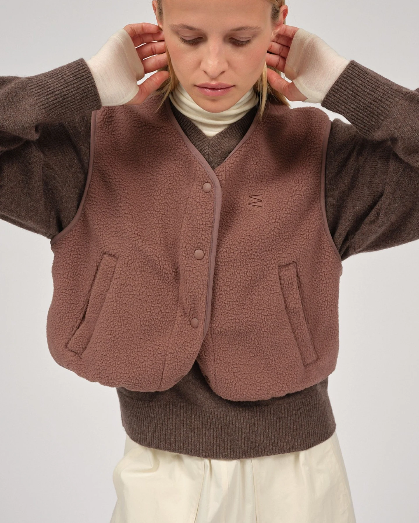 Weste Belva Fleece – Ansicht 3
