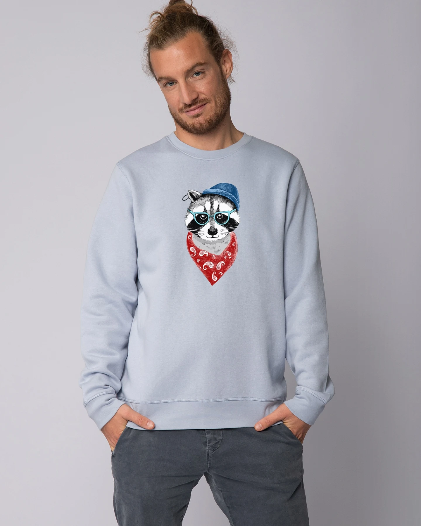 Watapparel Sweatshirt Waschbär – Ansicht 2