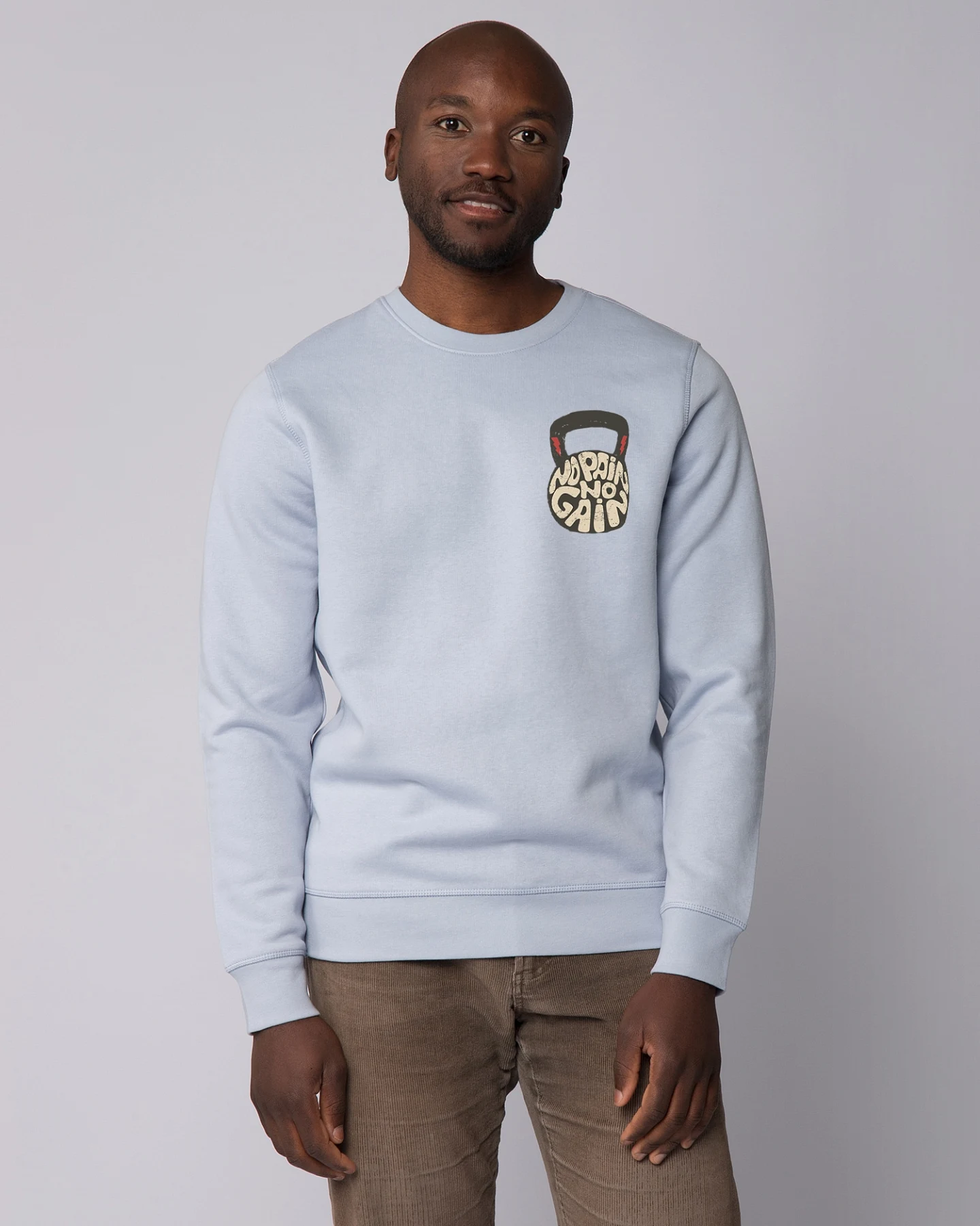 Watapparel Sweatshirt No Pain, no Gain 01 – Ansicht 2