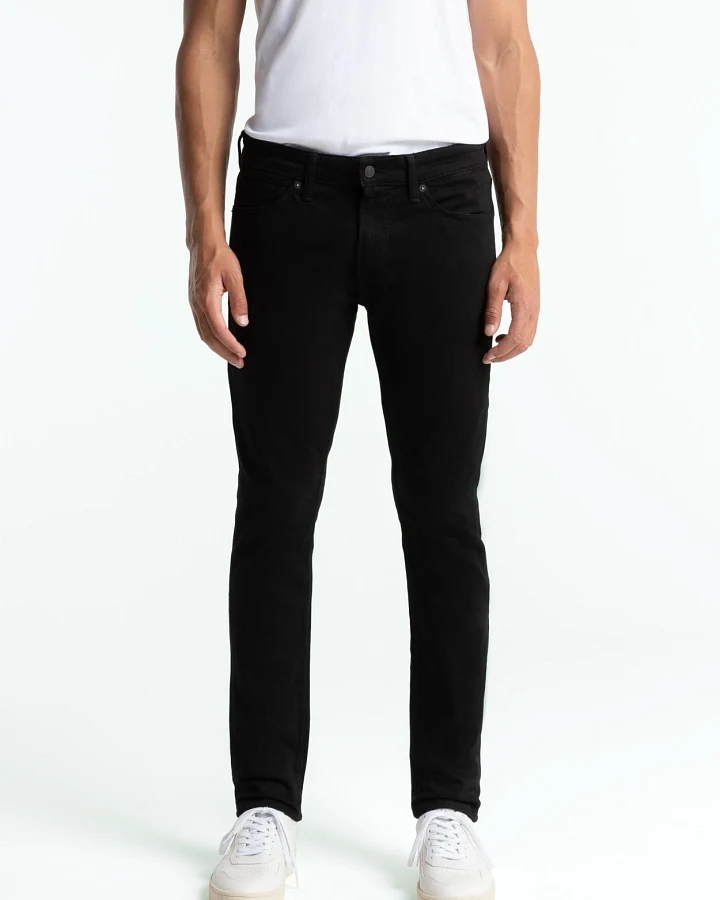 Kings of Indigo Herren vegan Jeans Von Charles Stay Black Rinse