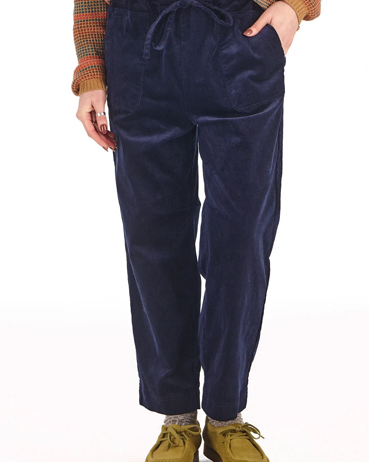 KOMODO Damen vegan Cordhose Dream Navy