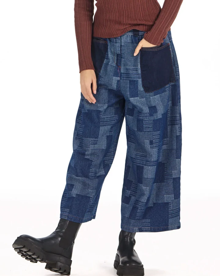 KOMODO Damen vegan Hose Mollie Artisanal Denim