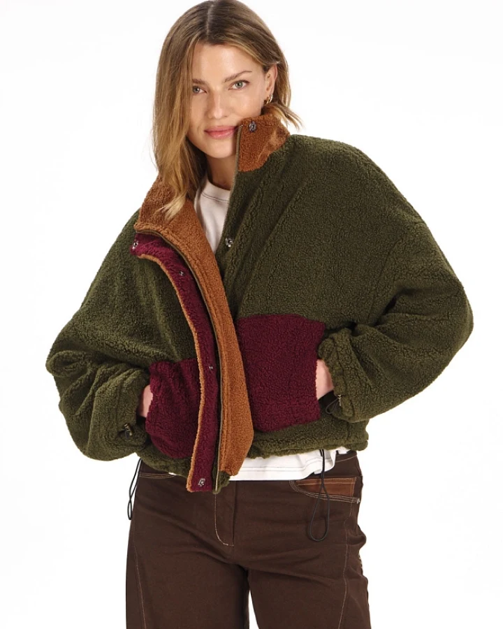 KOMODO Damen vegan Jacke Lydia Khaki