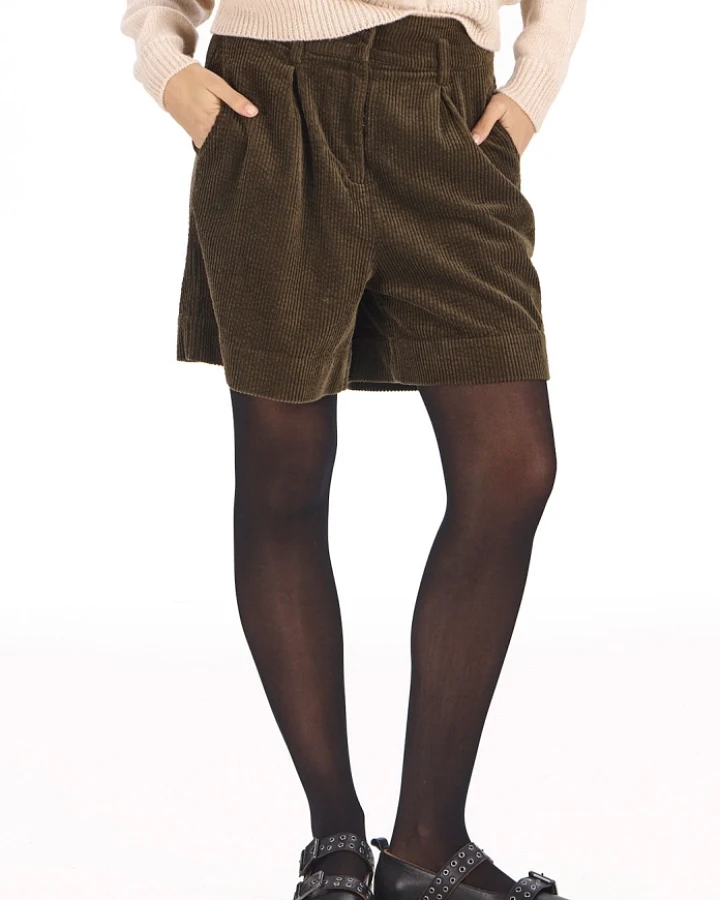 KOMODO Damen vegan Shorts Lima Khaki